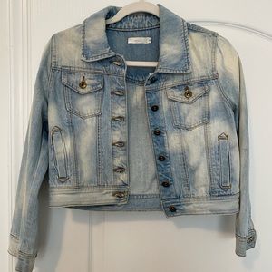 Millau cropped jean jacket